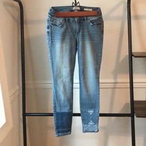 Light wash jeans